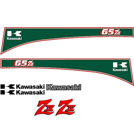 Aftermarket Decal Set KAW65ZIVDECALSET